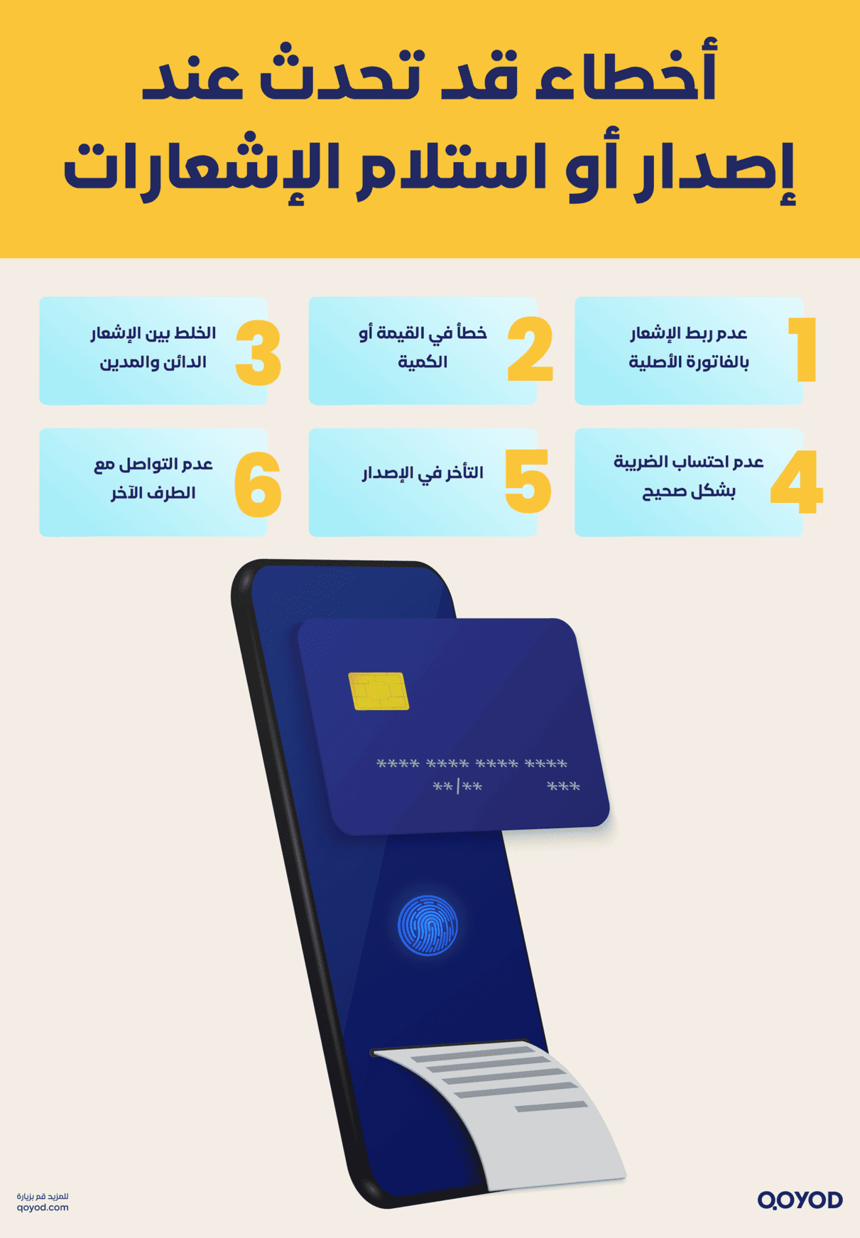 أخطاء قد تحدث عند إصدار أو استلام الإشعارات