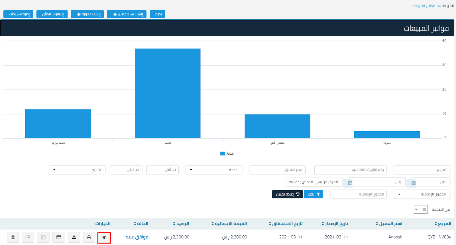 16 1 المشاريع - قيود