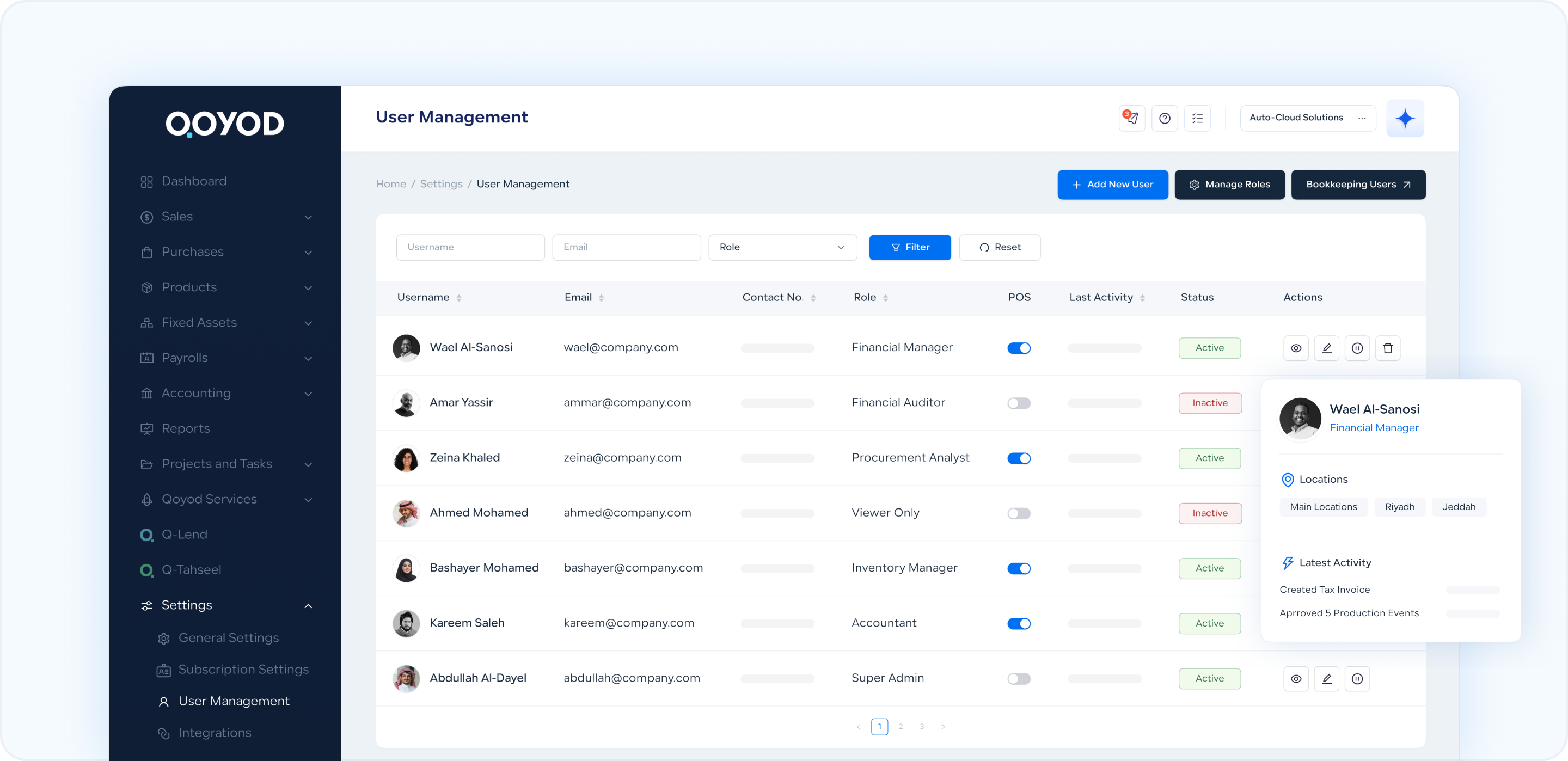 2. User Management EN Qoyod | THE EASIEST ACCOUNTING PROGRAM - Qoyod