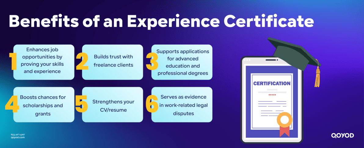Benefits of an Experience Certificate