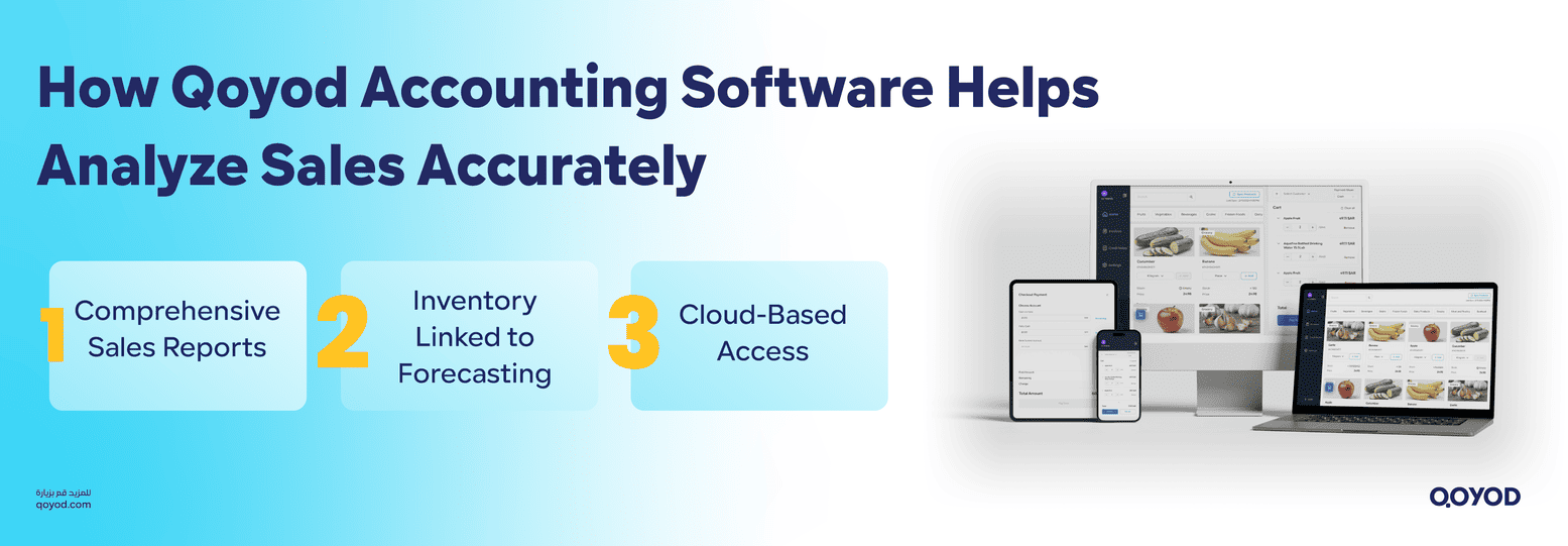 How Qoyod Accounting Software Helps Analyze Sales Accurately