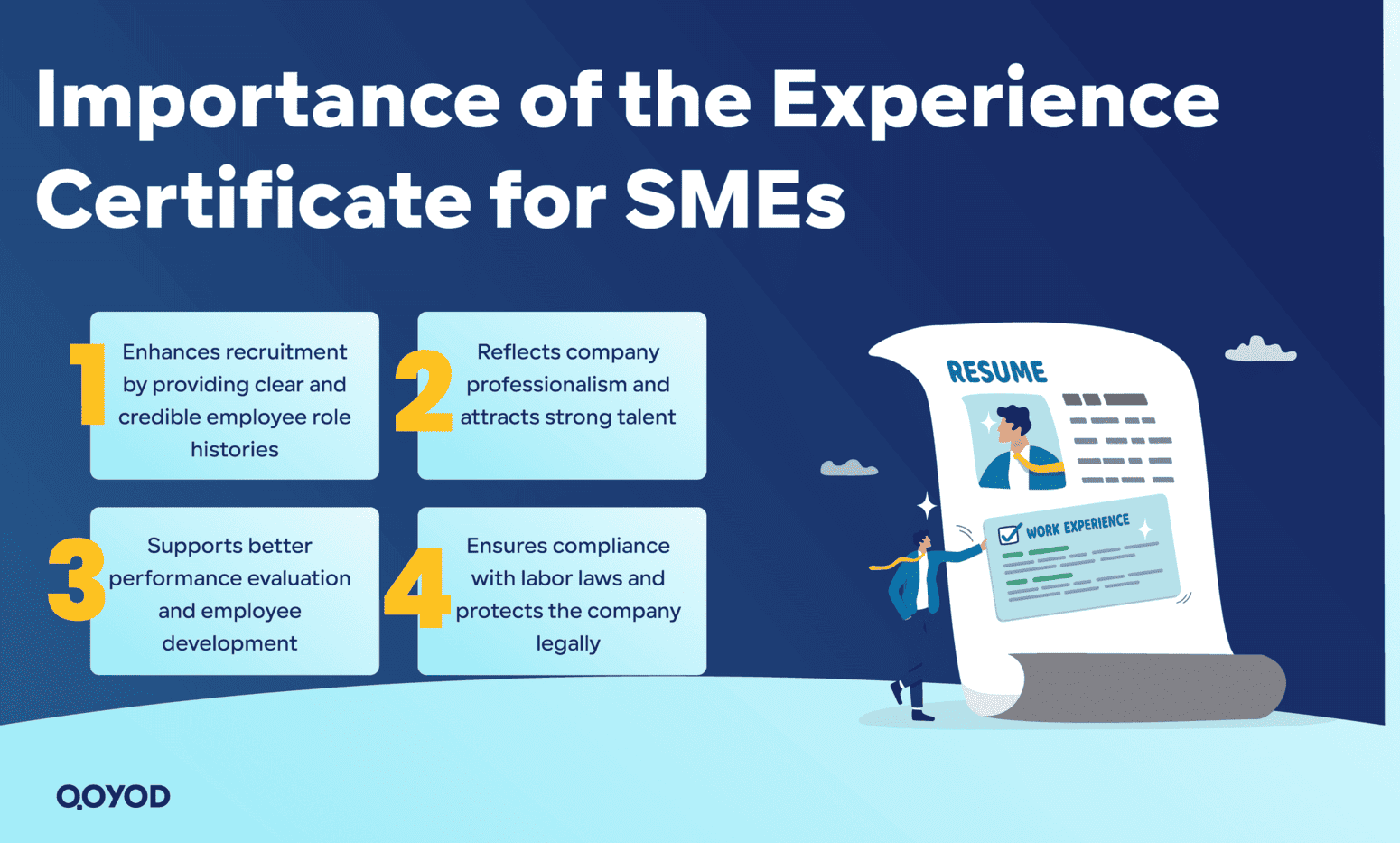 Importance of the Experience Certificate for SMEs