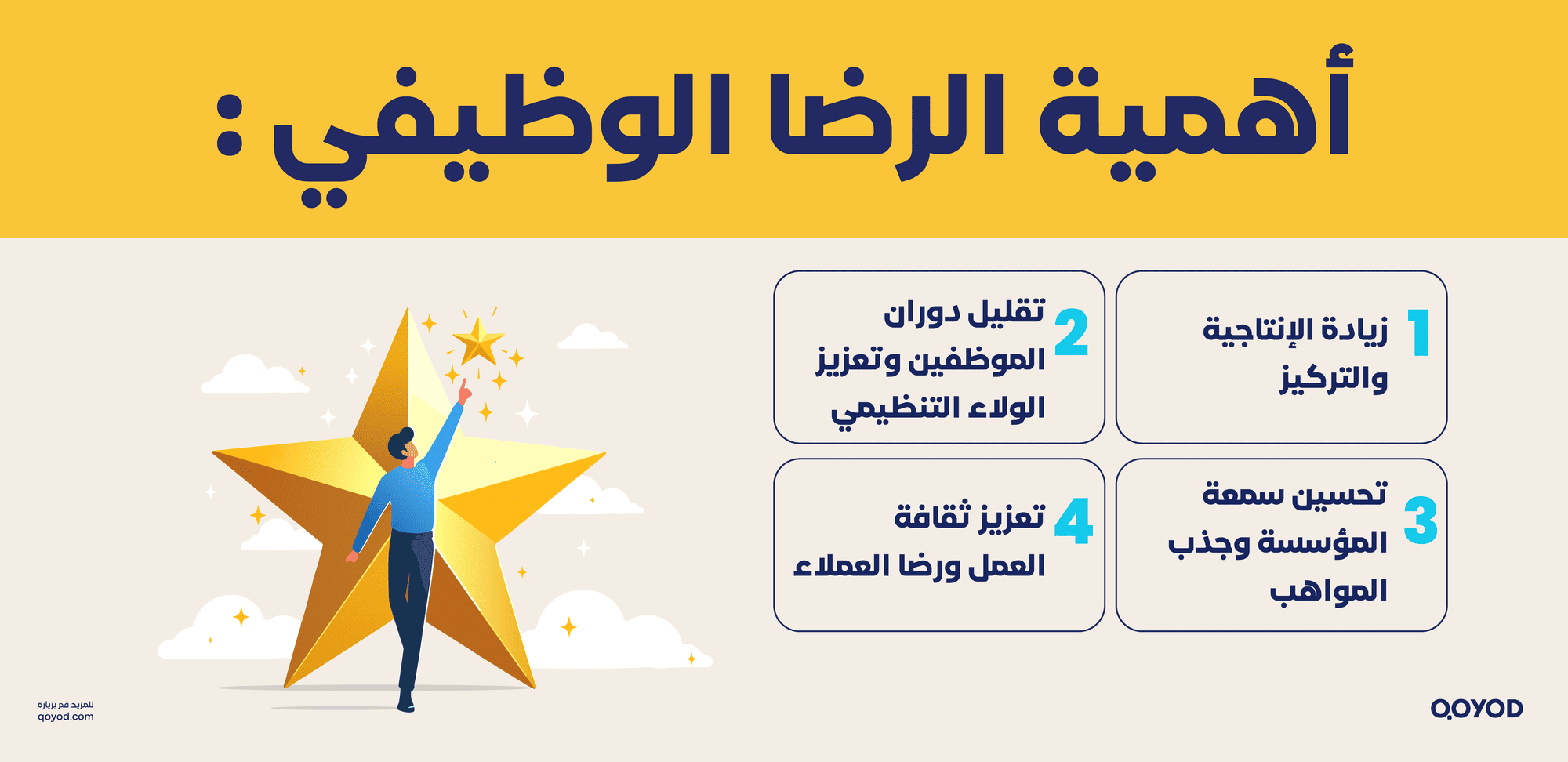 أهمية الرضا الوظيفي