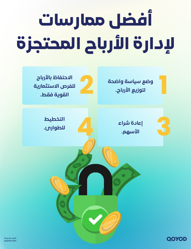 الأرباح المبقاة أوالأرباح المحتجزة: