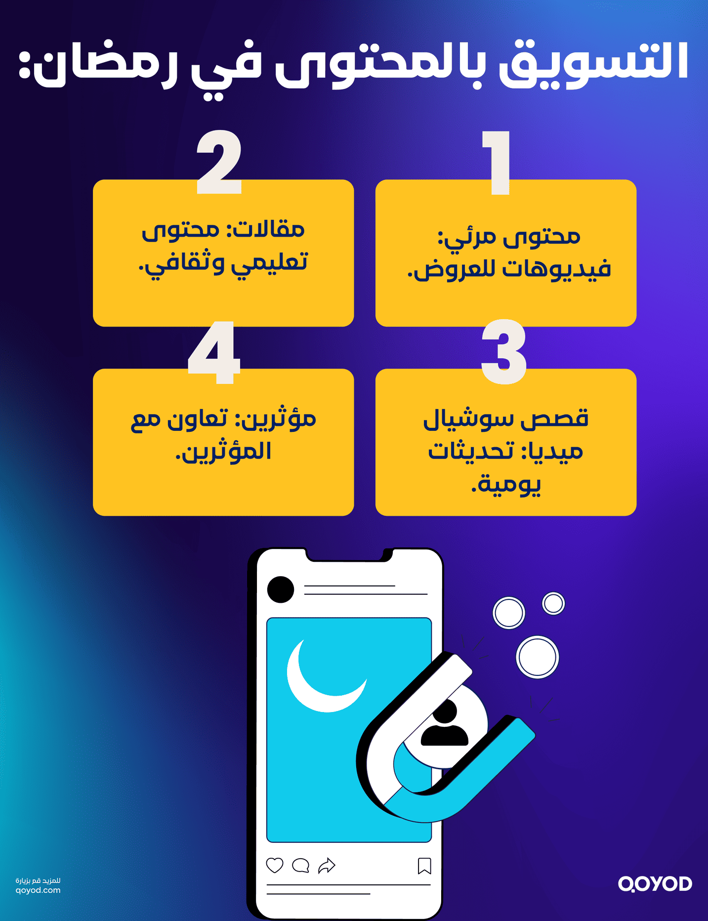 التسويق بالمحتوى في رمضان