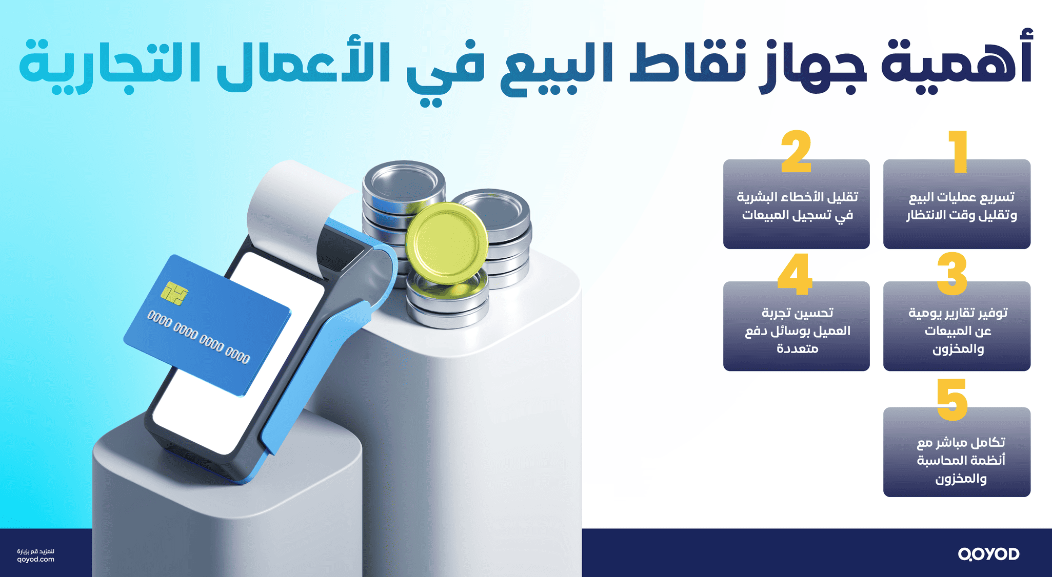 أهمية جهاز نقاط البيع في الأعمال التجارية