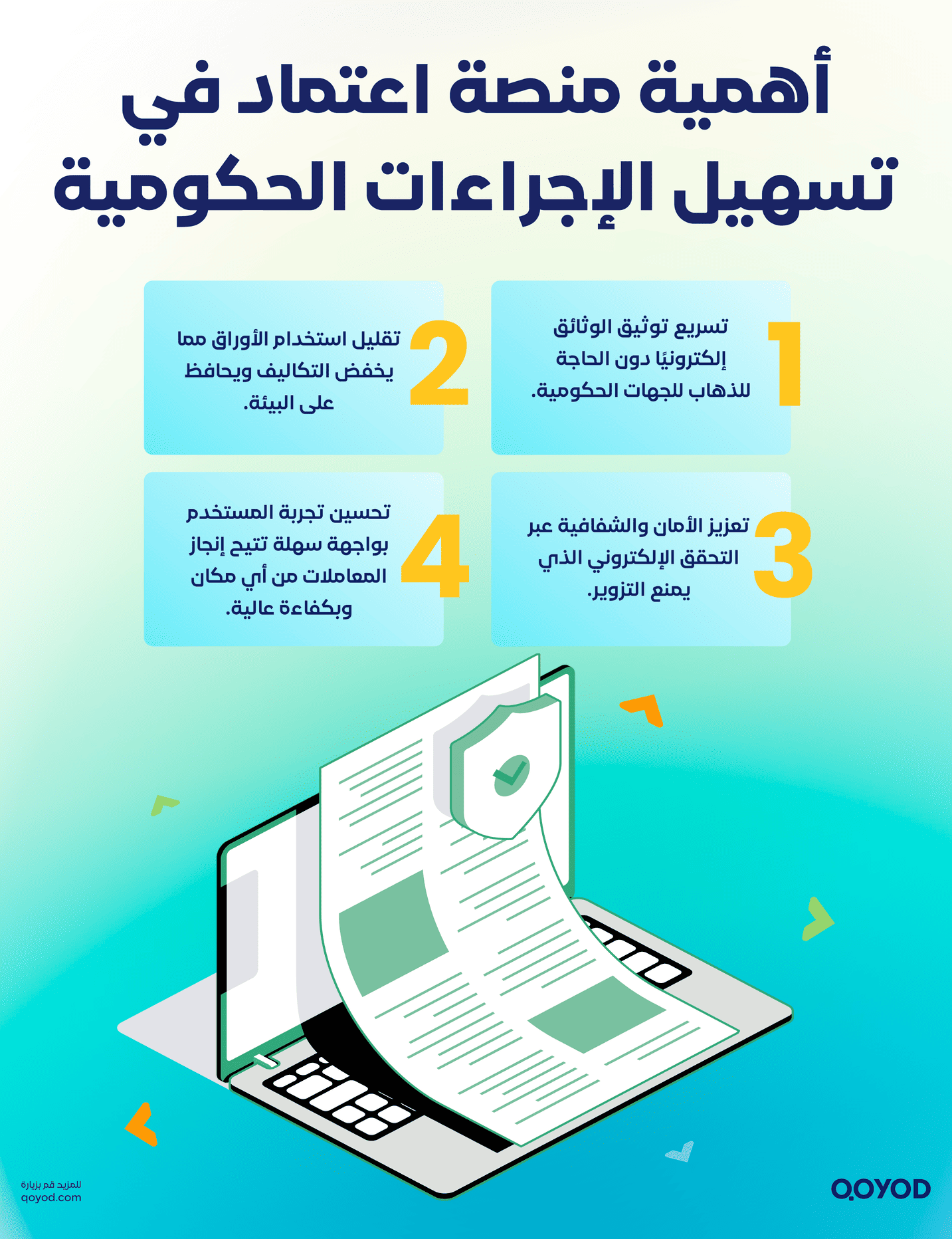 أهمية منصة اعتماد في تسهيل الإجراءات الحكومية