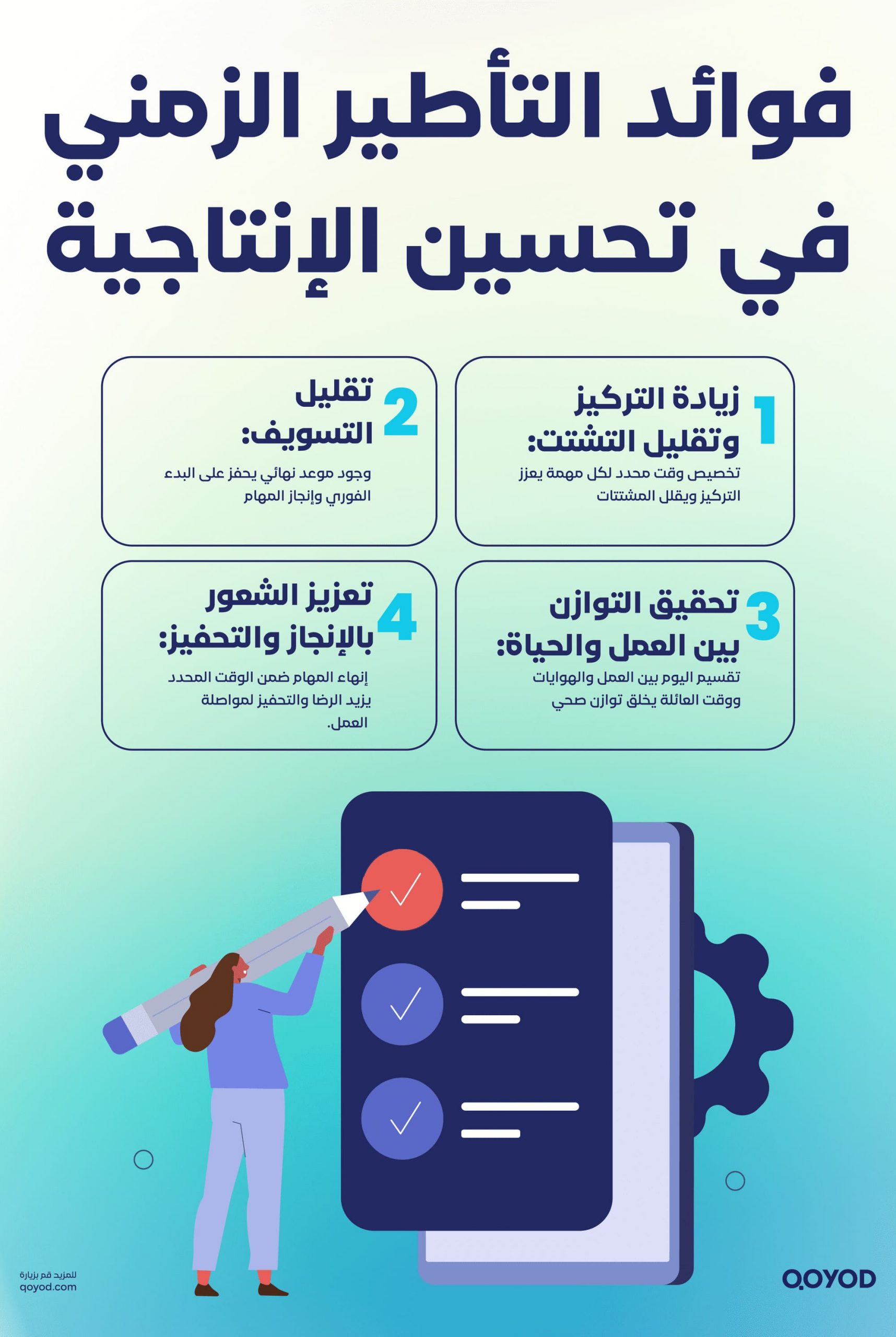 فوائد التأطير الزمني في تحسين الإنتاجية