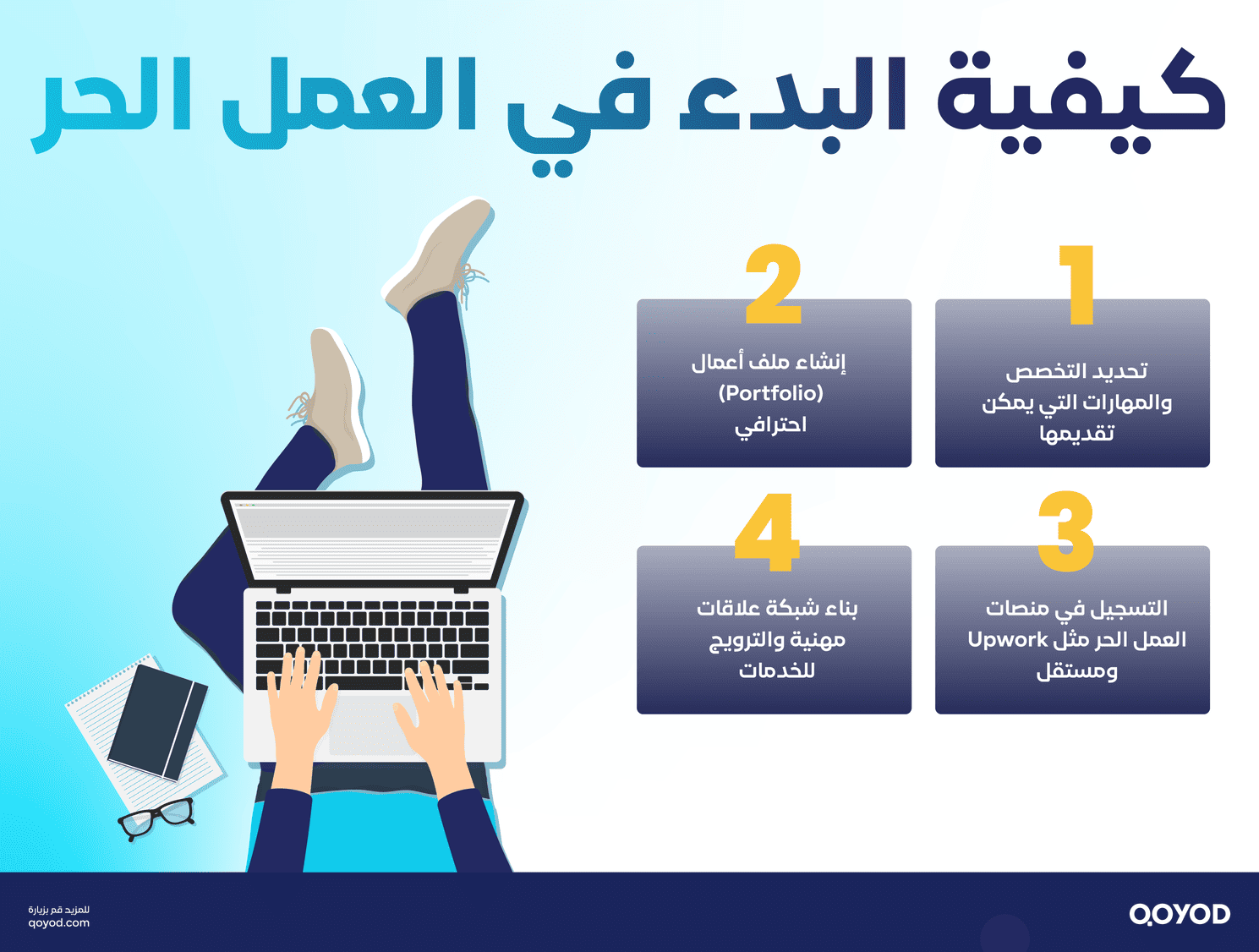 كيفية البدء في العمل الحر