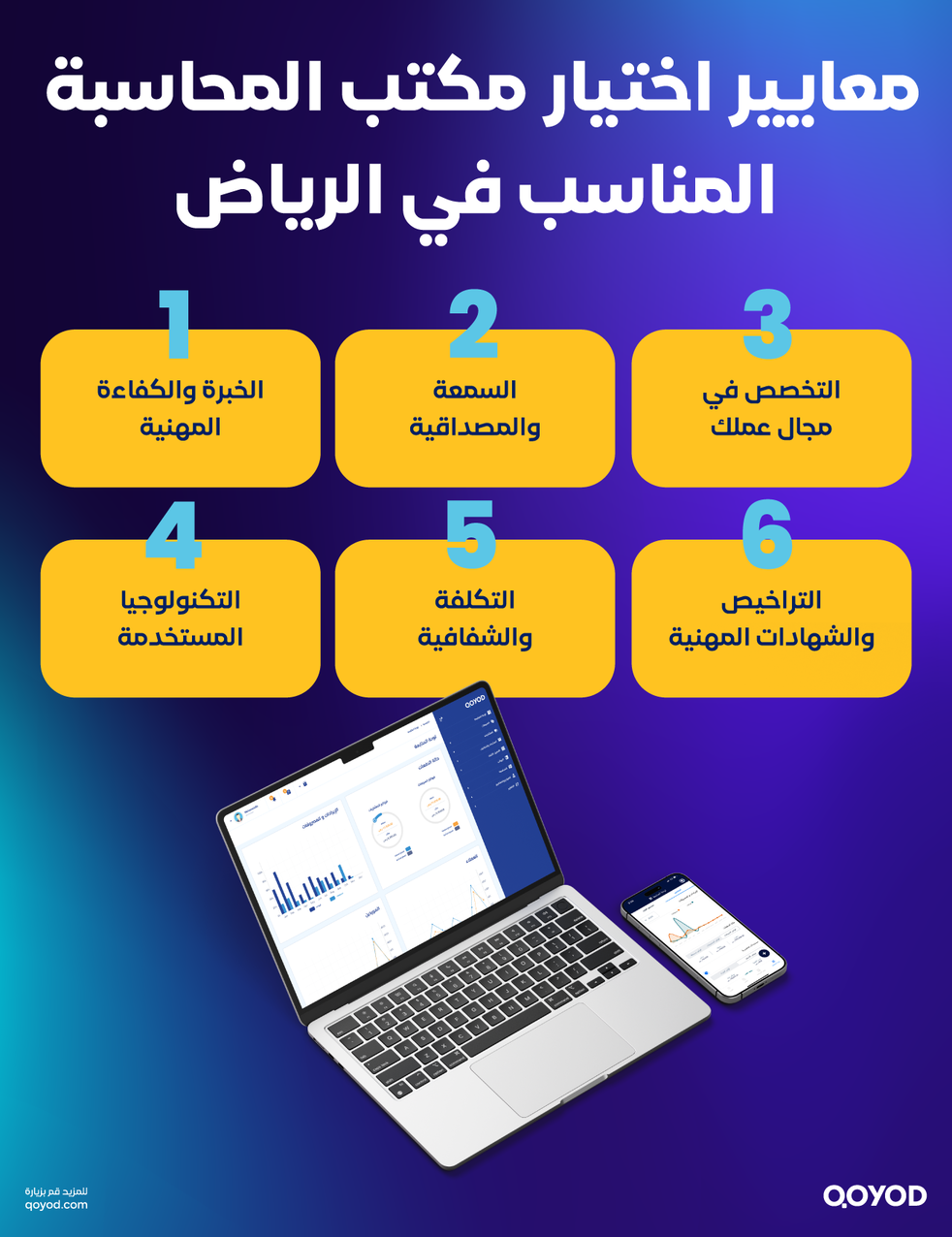 معايير اختيار مكتب المحاسبة المناسب في الرياض