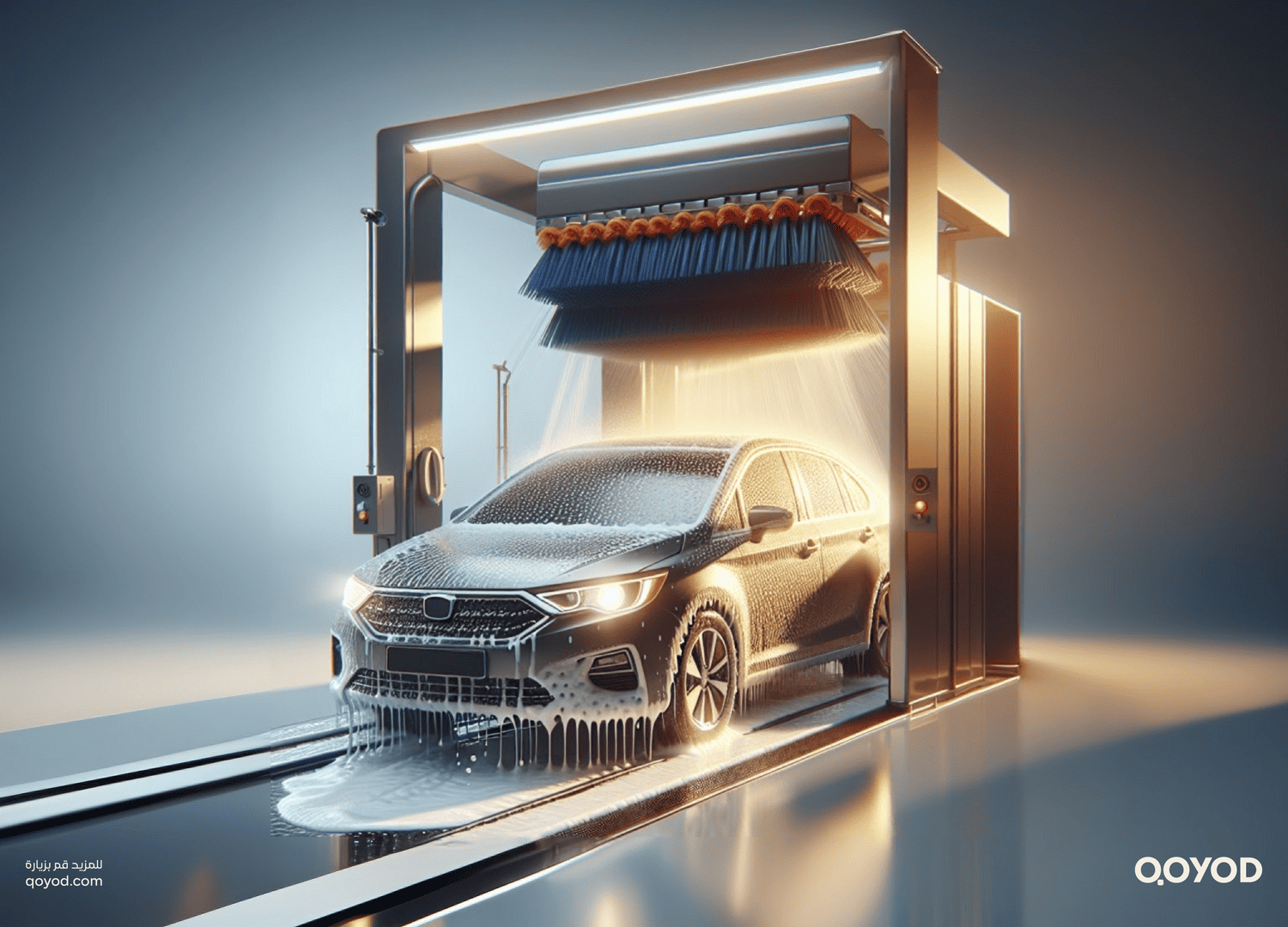 . مغسلة السيارات المتنقلة